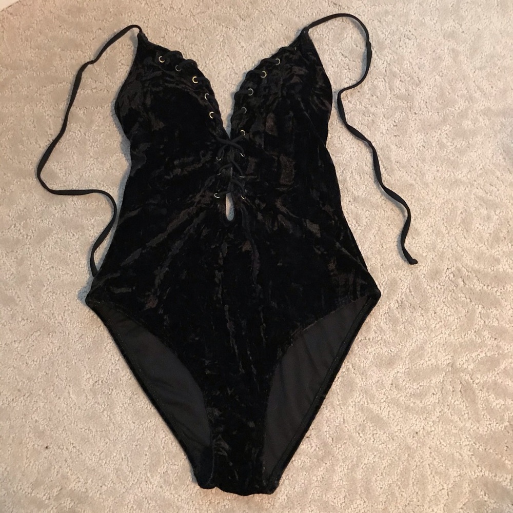 Black velvet onesies